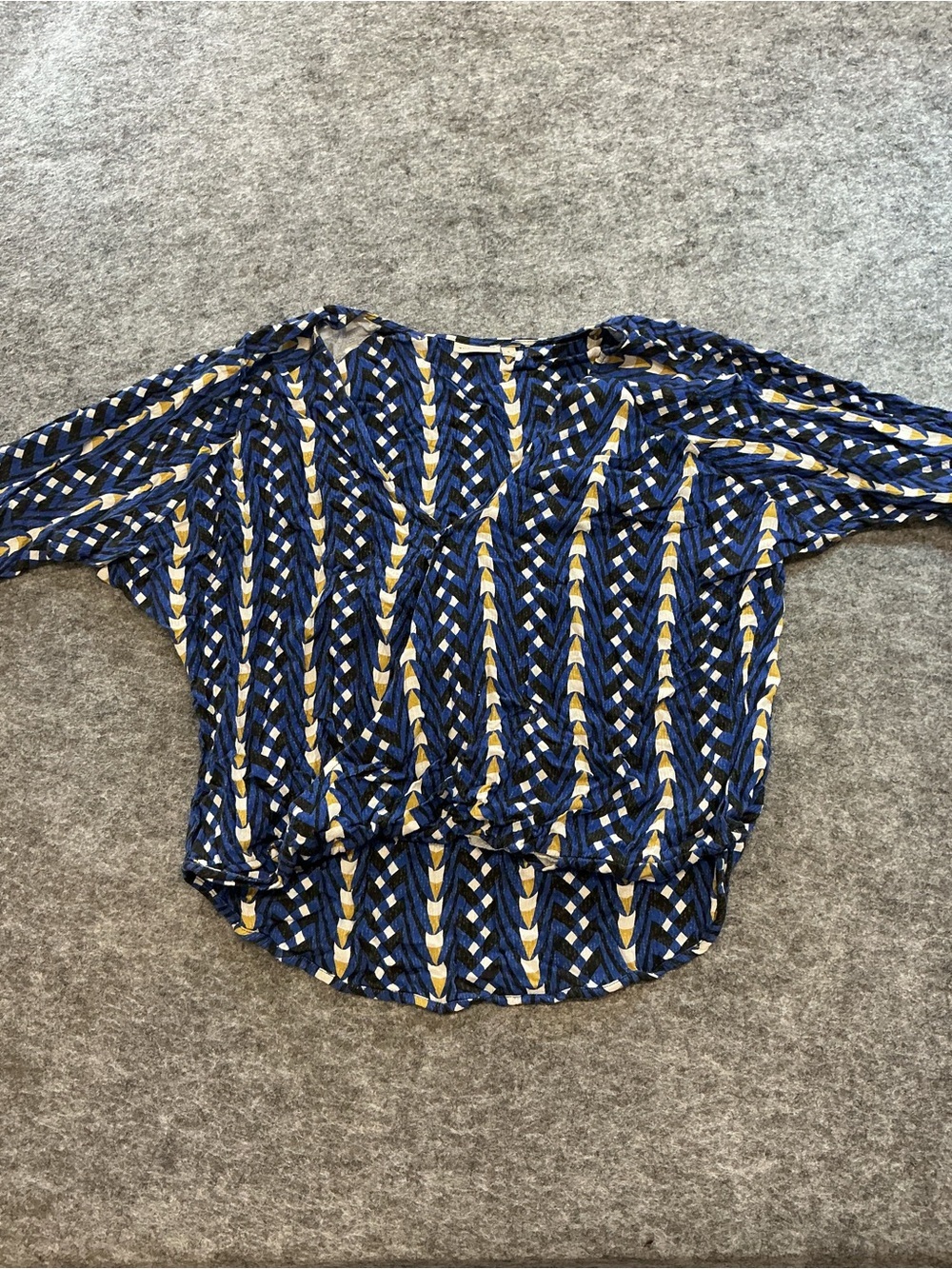 The Odells Colorful Art Deco Blouse RRR